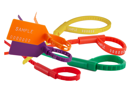 Les scellés de sécurité ajustables en plastique