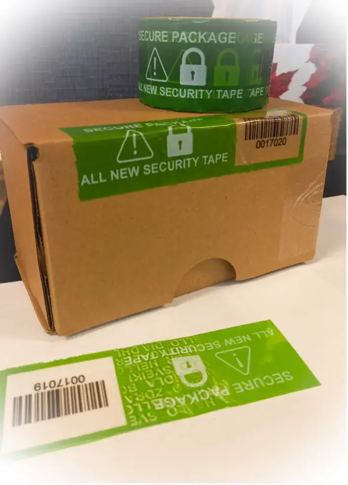 Discover KT ECO VOID security packaging tape