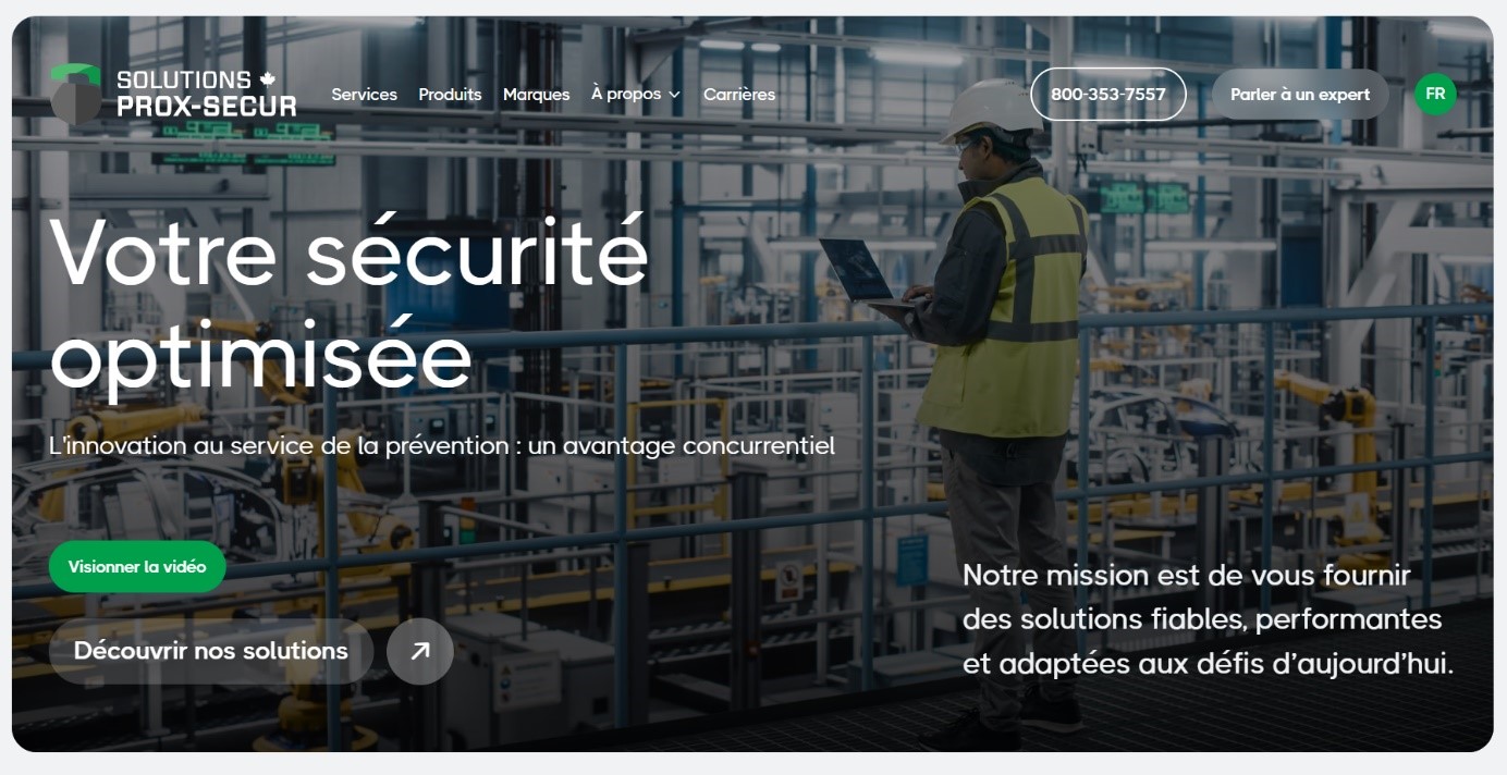 Solutions Prox-Secur fait peau neuve