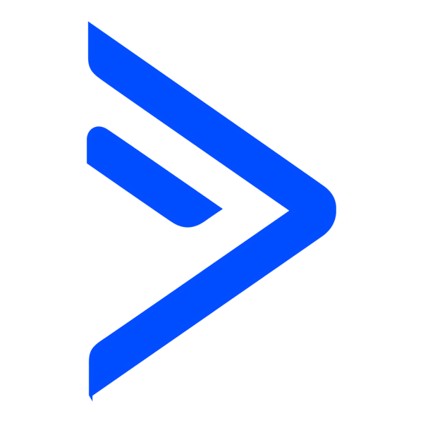 blue arrow logo
