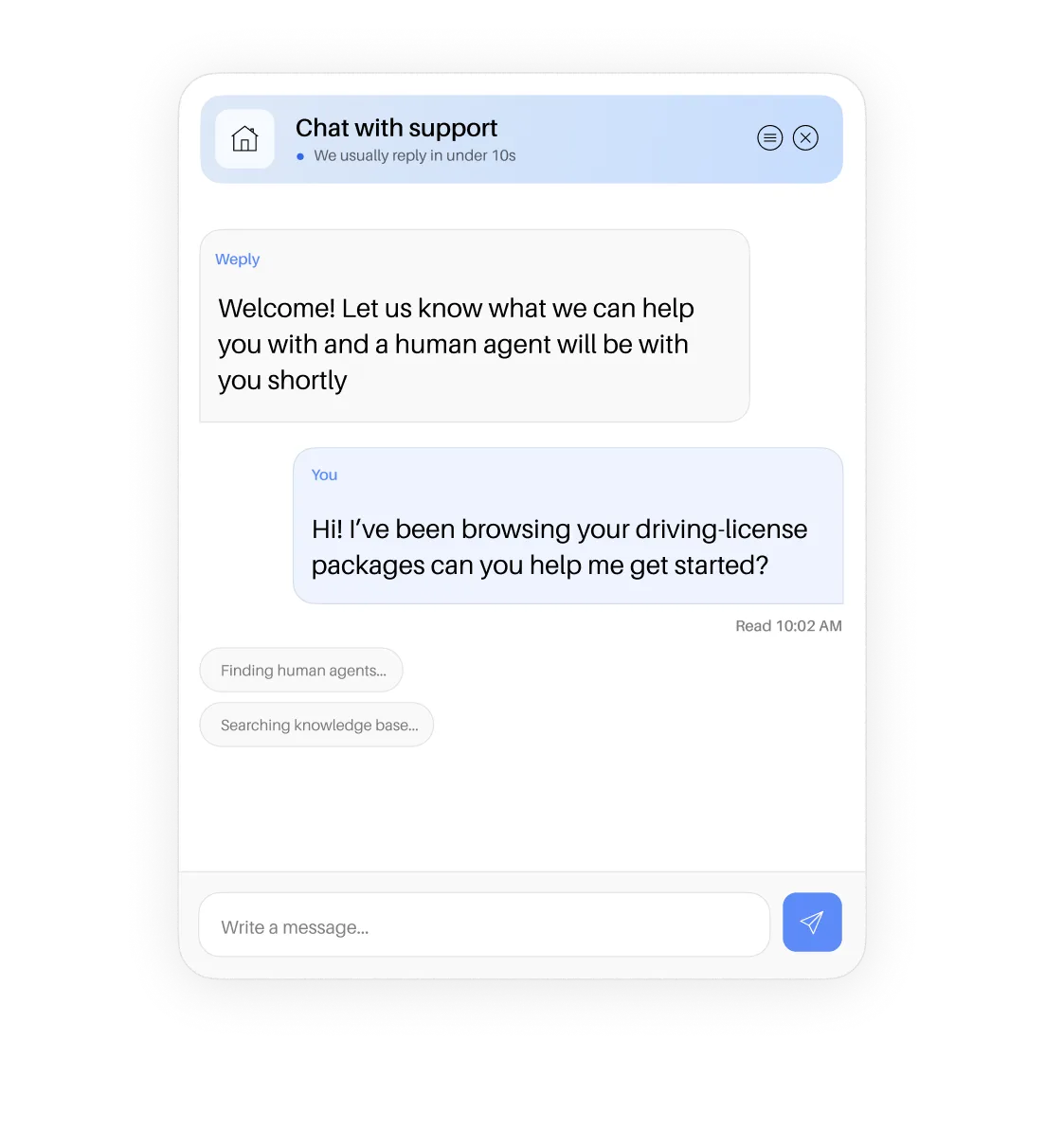 Human conversion experts on your website, 24/7. Trained as lead conversion experts, backed by AI, representing your brand, converting the visitors you already paid to bring there.
