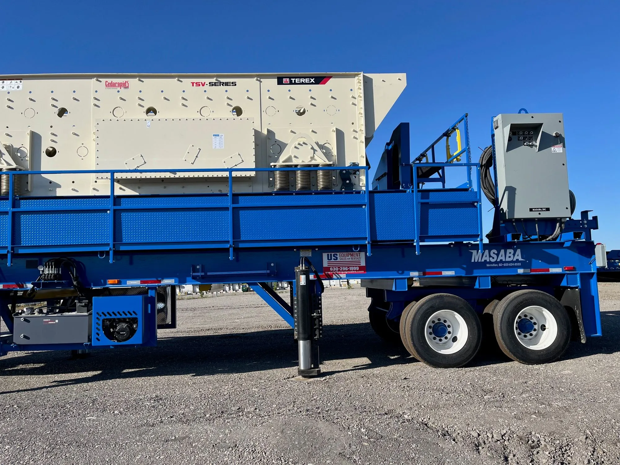 Cedarapids CRC8x20 Portable Screen Plant