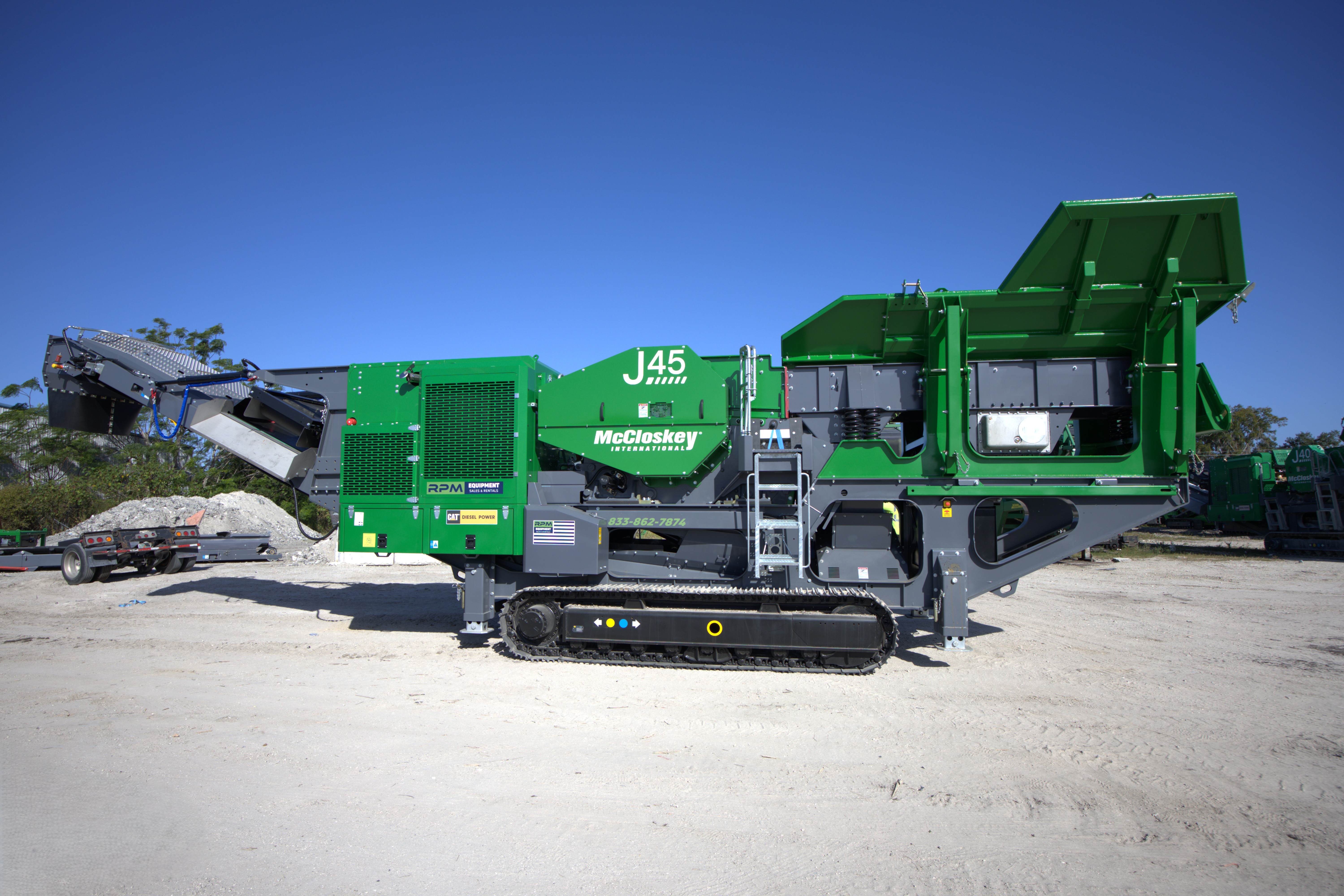 2025 McCloskey J45 - Heavy Duty Mobile Crusher #J011