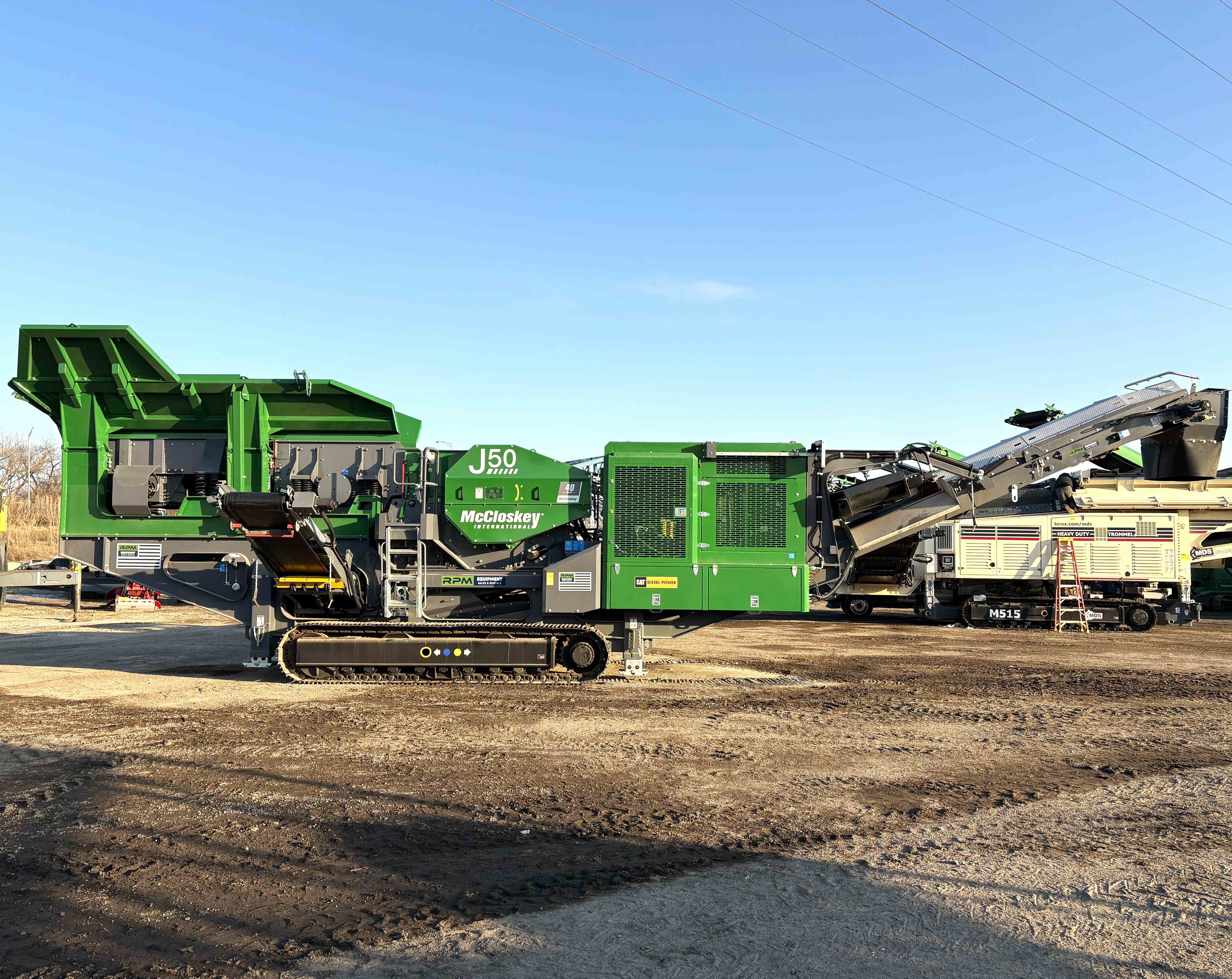 2025 McCloskey J50 jaw Crusher - High Capacity Mobile Crushing Plant