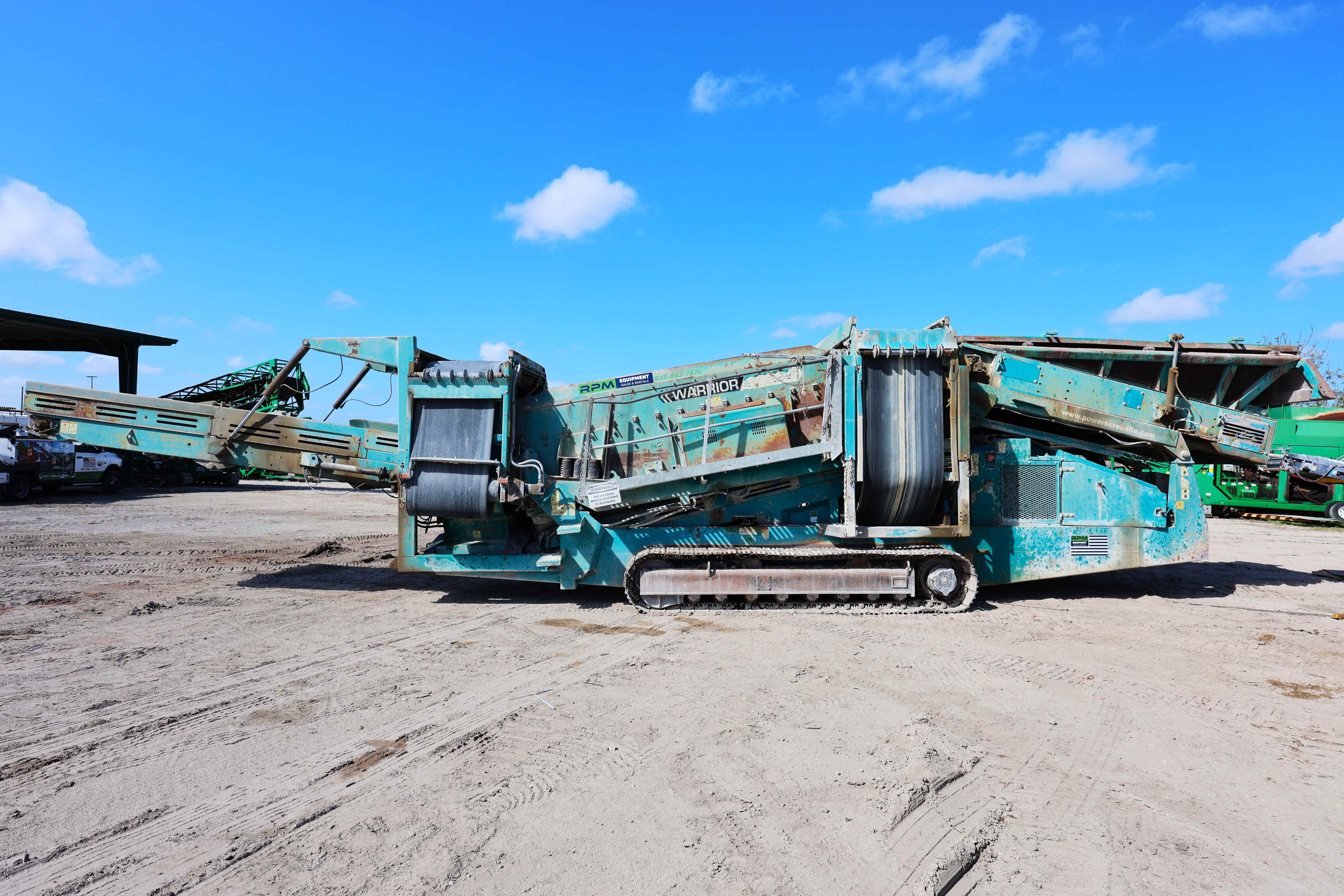 2013 Powerscreen  Warrior 1800  Heavy - Duty Screener #R720