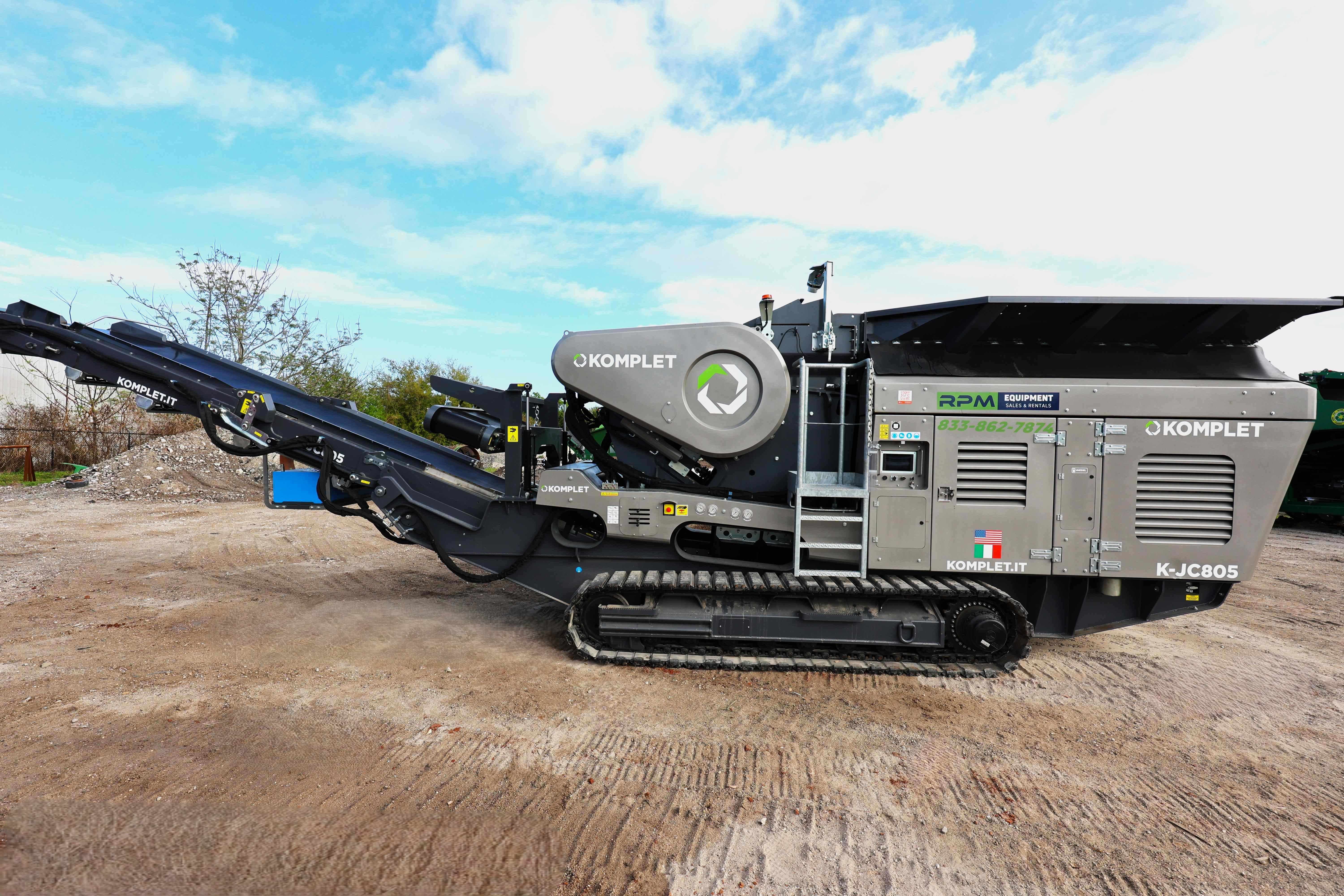 2026 Komplet K-JC805 Mobile Jaw Crusher #J624