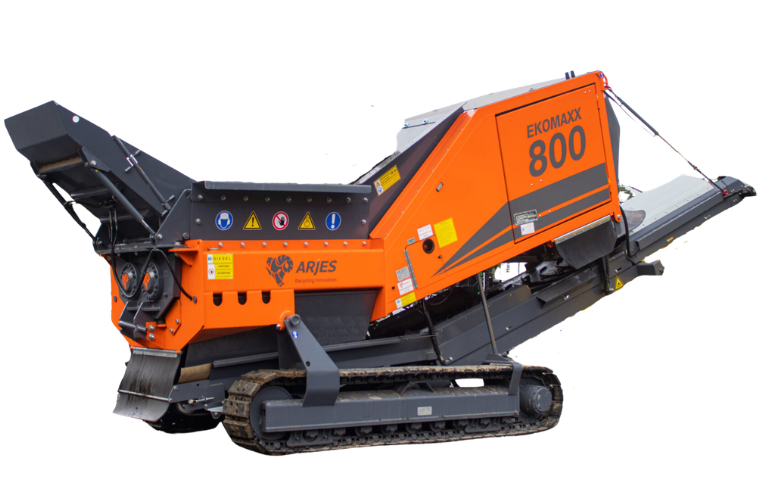 2026 Arjes EkoMaxx 800 - Mobile Two Shaft Shredder #SH191