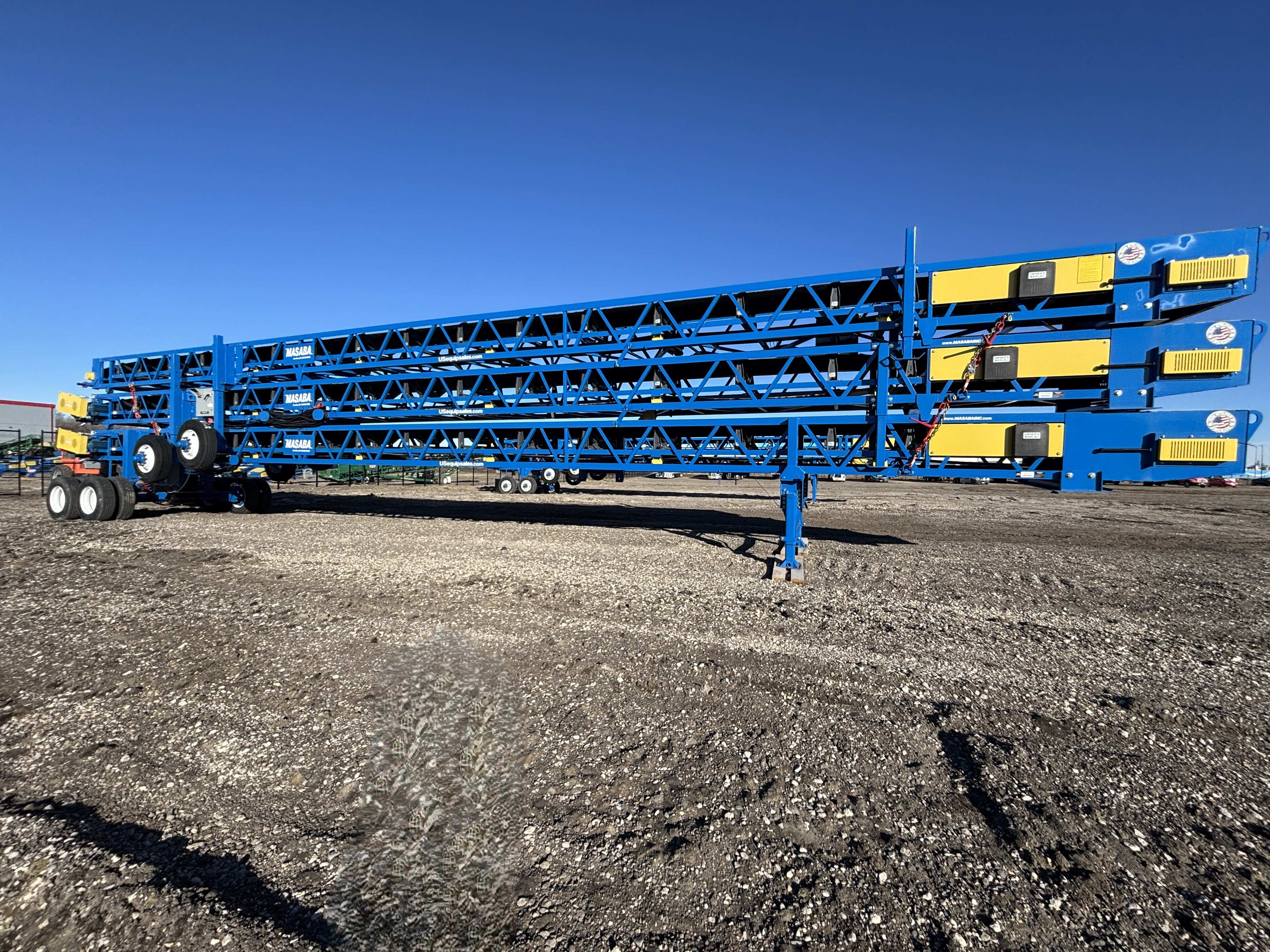 2025 Masaba 36x70 3-Pack Roll-Off Transfer Conveyors #US175