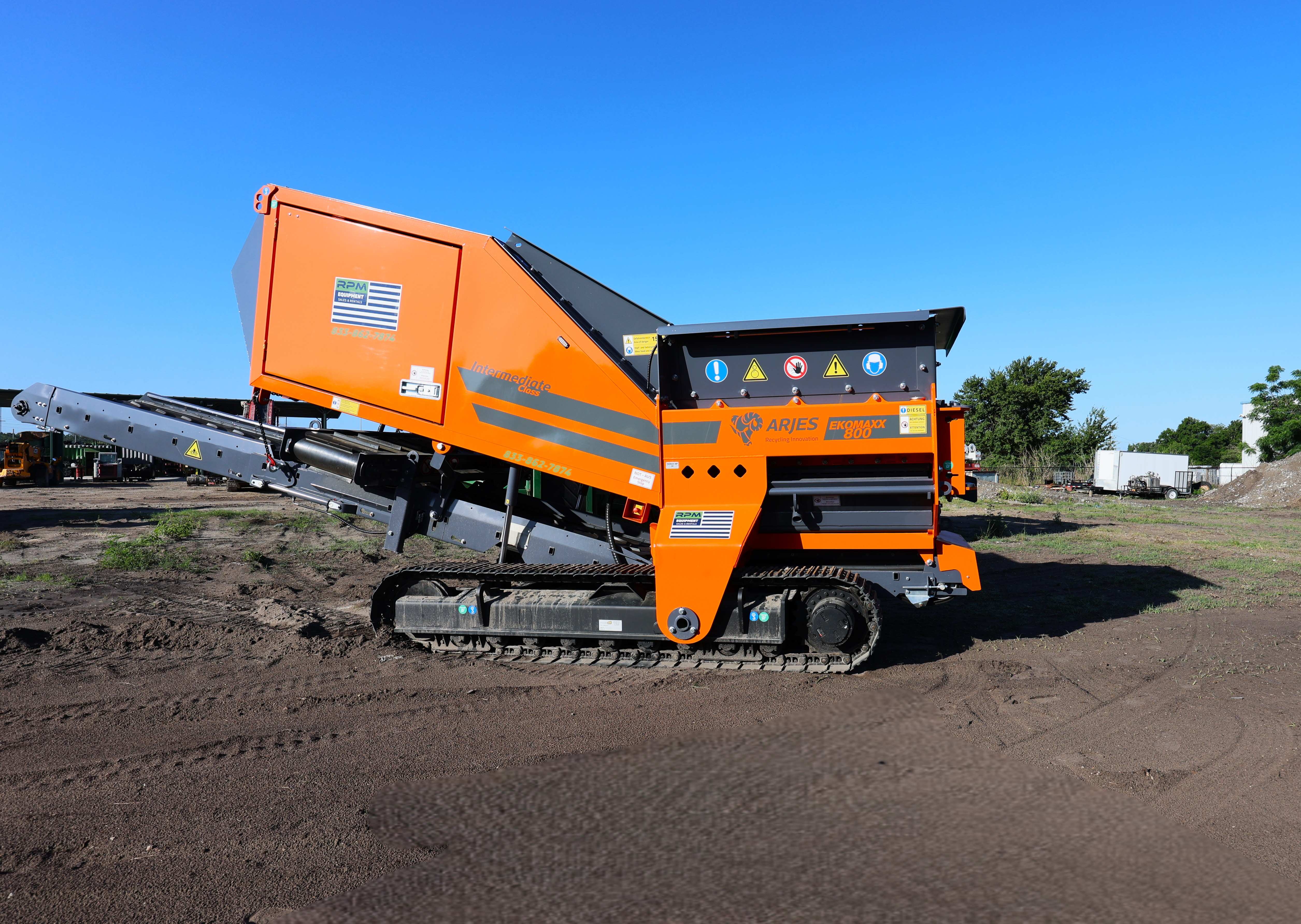 2026 Arjes EkoMaxx 800 - Mobile Two Shaft Shredder #SH191