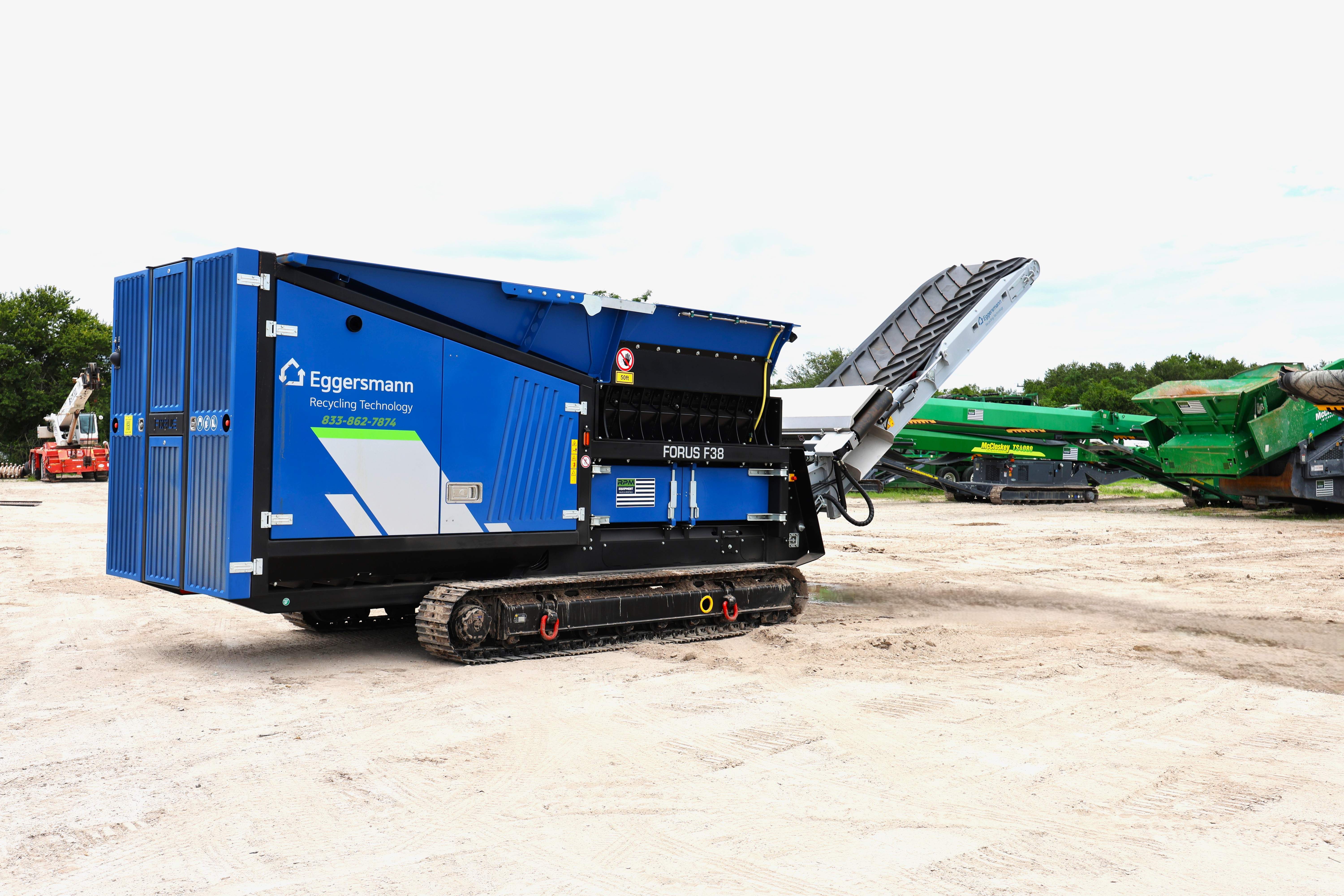 2026 Eggersmann Forus F38 - Dual Shaft Shredder #SH335