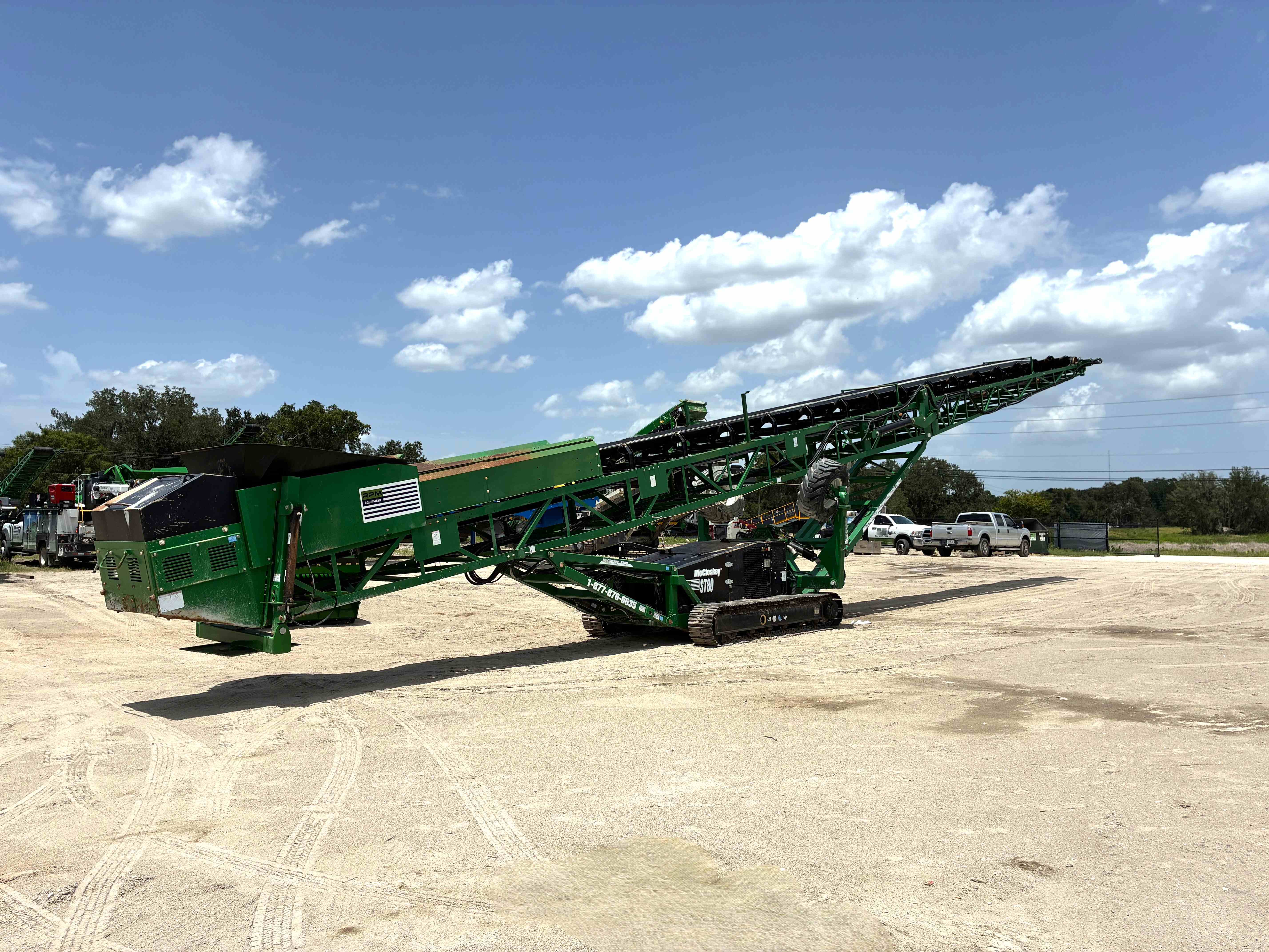 2022 McCloskey ST80T-LA - High Performance Tracked Stacker #S614