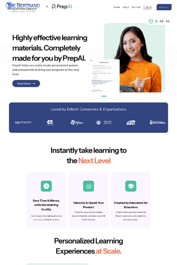 The Bertrand Education Group (NASDAQ: NEWT)
