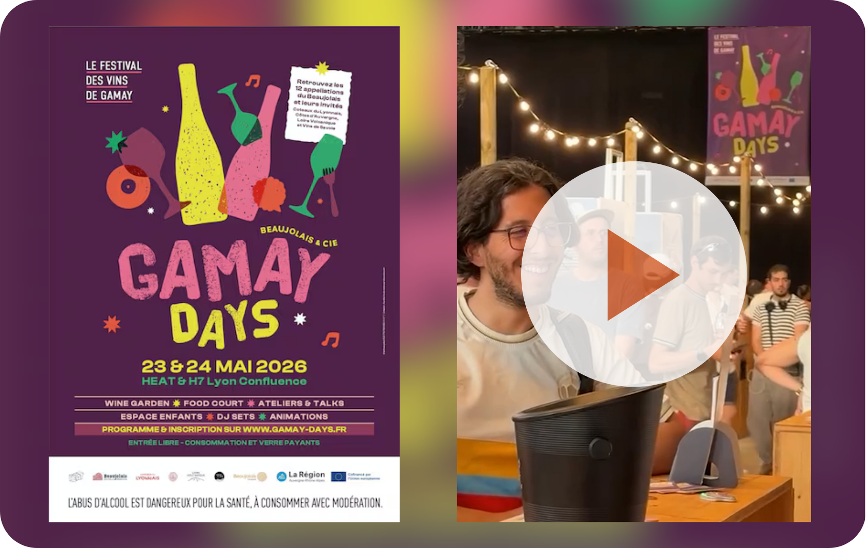 Gamay Days à Lyon : le vin en mode festival urbain