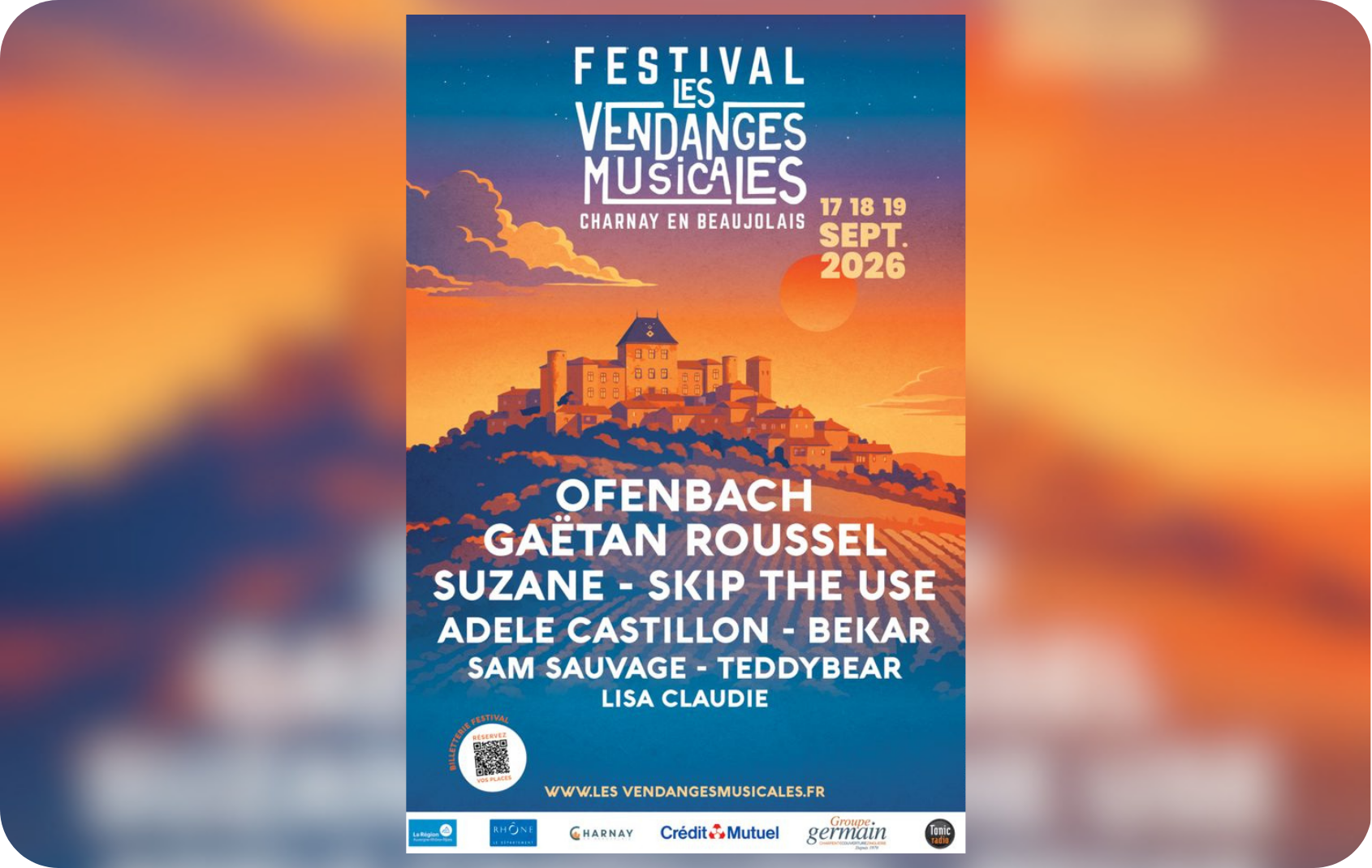 Les Vendanges Musicales 2026