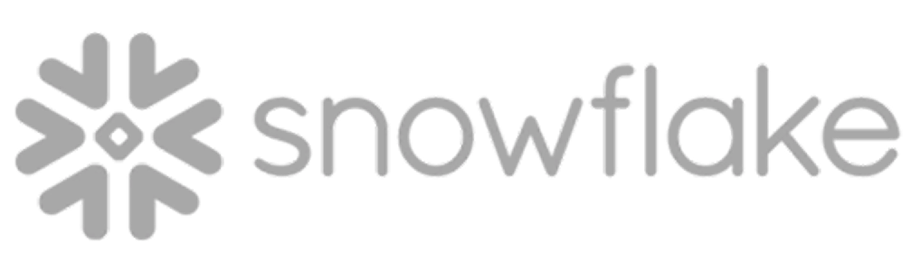 Snowflake logo representing cloud-based data platform and analytics services