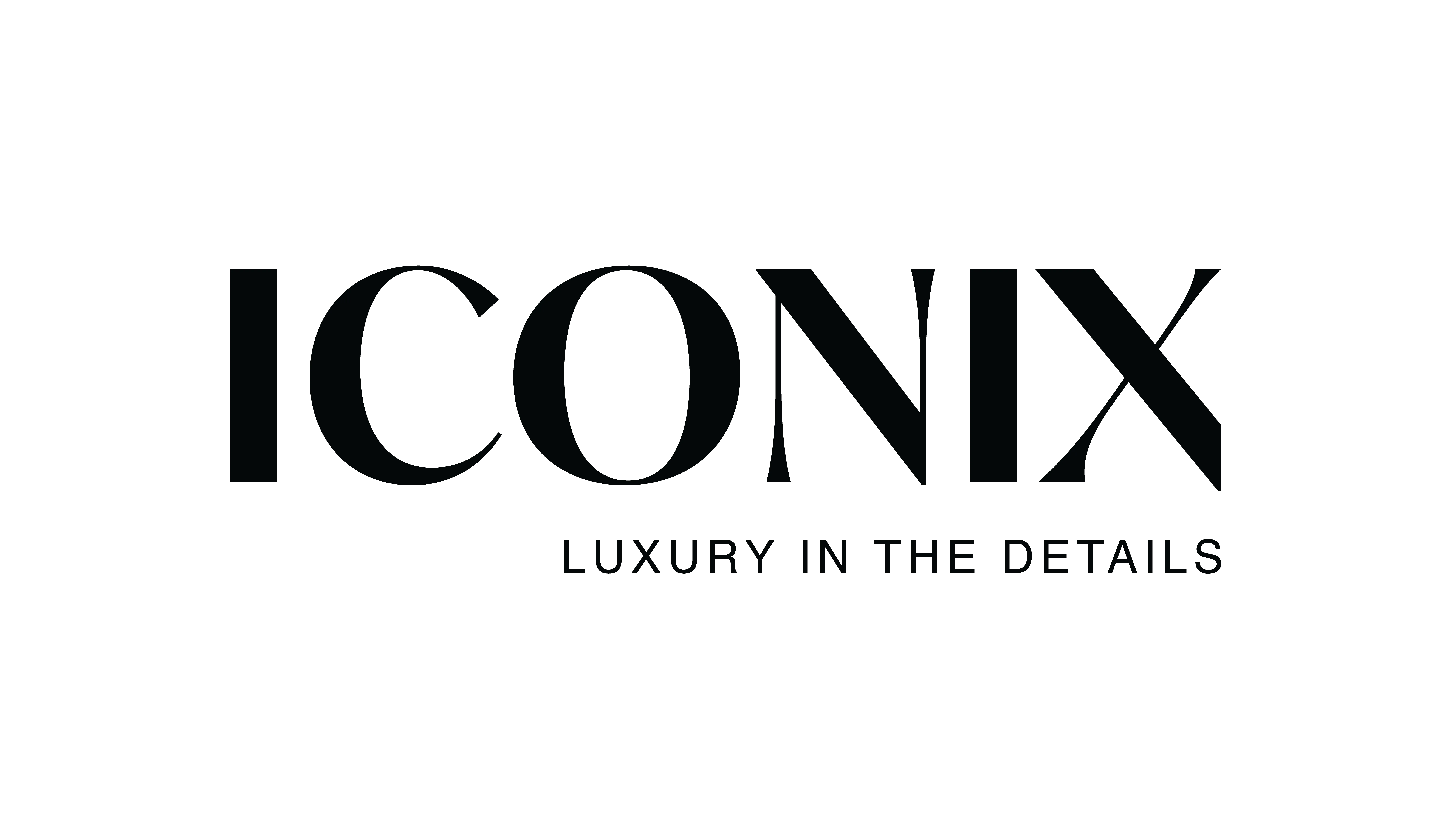 ICONIX brand logo with the tagline Luxury in the Details.