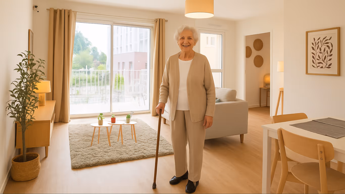 Logement Adapté Senior & PMR : Autonomie, Sécurité et Confort à domicile