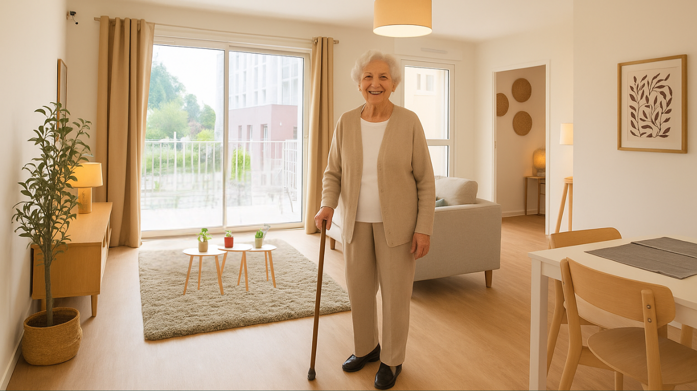 Logement Adapté Senior & PMR : Autonomie, Sécurité et Confort à domicile