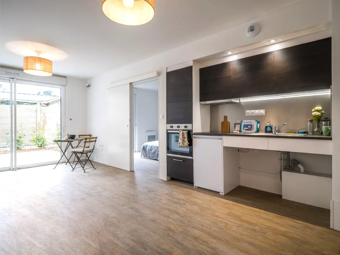 le mans cuisine tout équipé pour logement mobicap inclusif