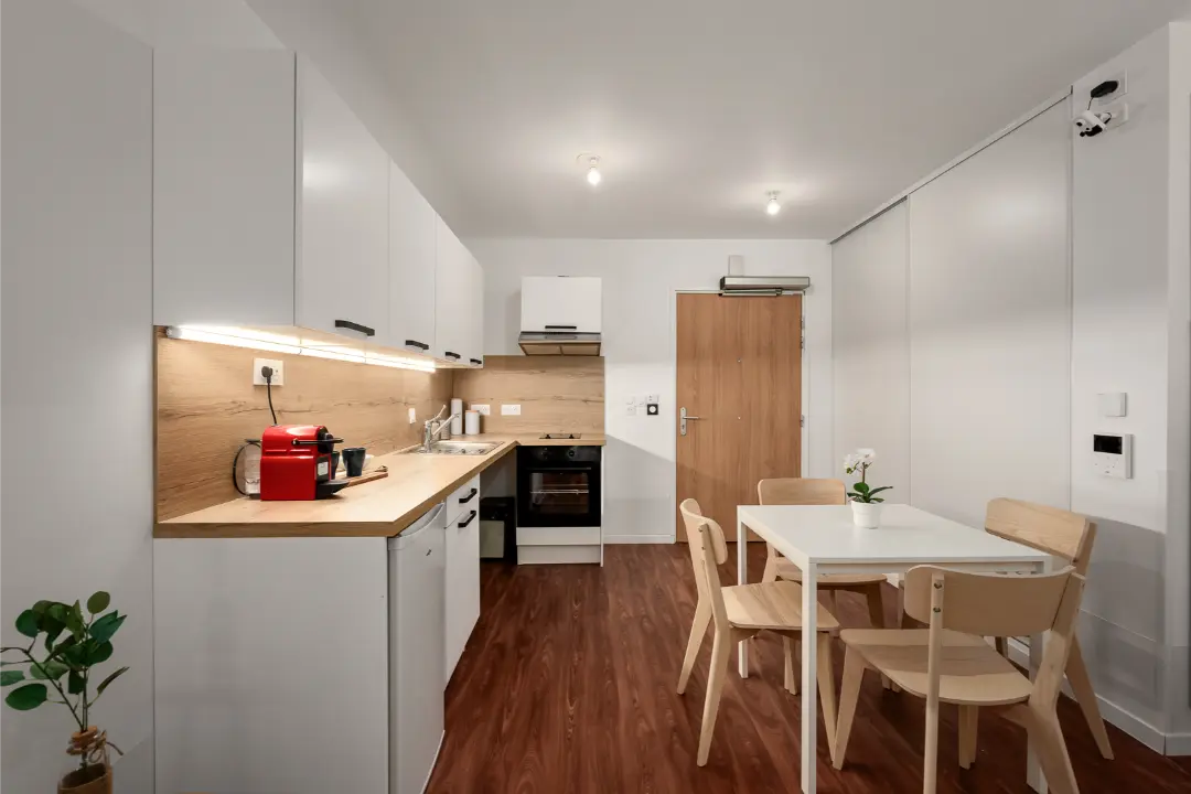 appartement meublé salon cuisine arras