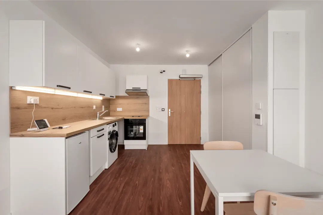 cuisine équipée et accessible fauteuil roulant dieppe