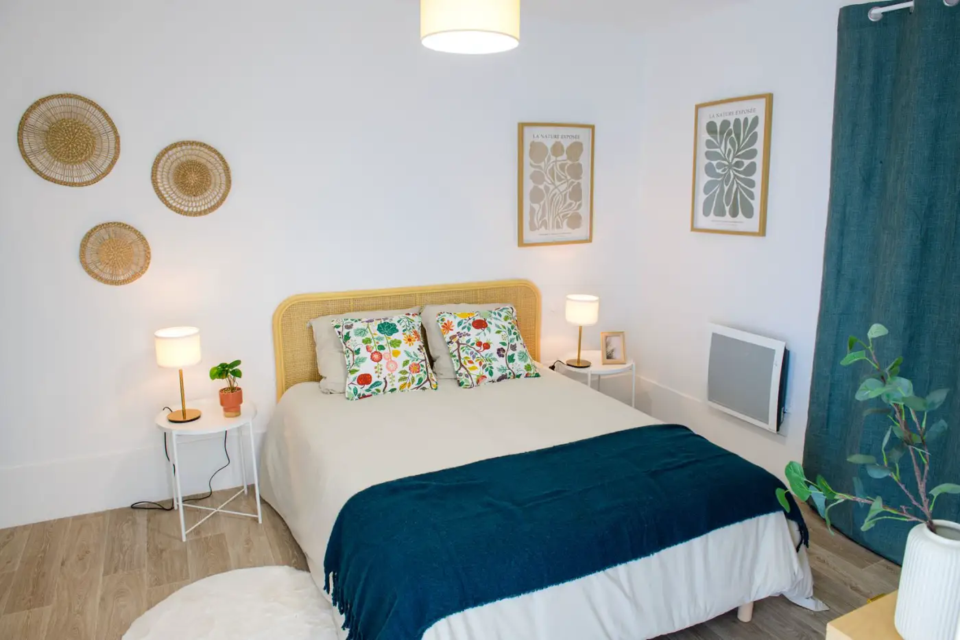 Chambre meublée d'un appartement Mobicap à Saint-Étienne