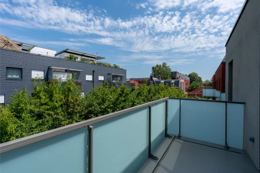 Balcon privatif d'un appartement Mobicap à Dieppe