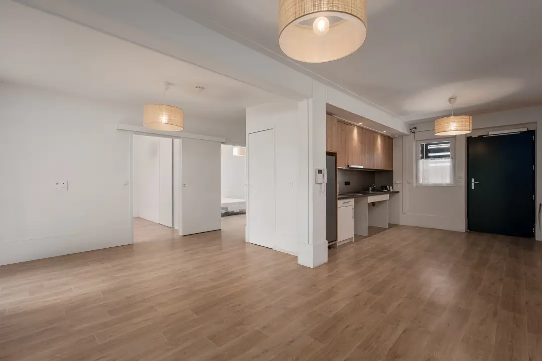 Appartement Mobicap vu depuis le séjour