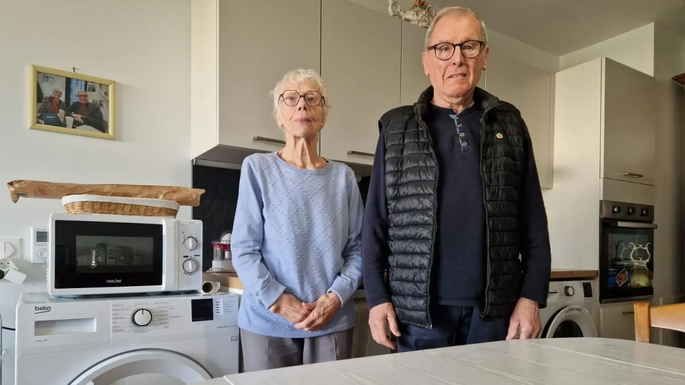 Eugène Bellettre et son épouse, locataires de la résidence Mobicap d'Amiens