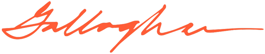 Gallagher Industries orange logo