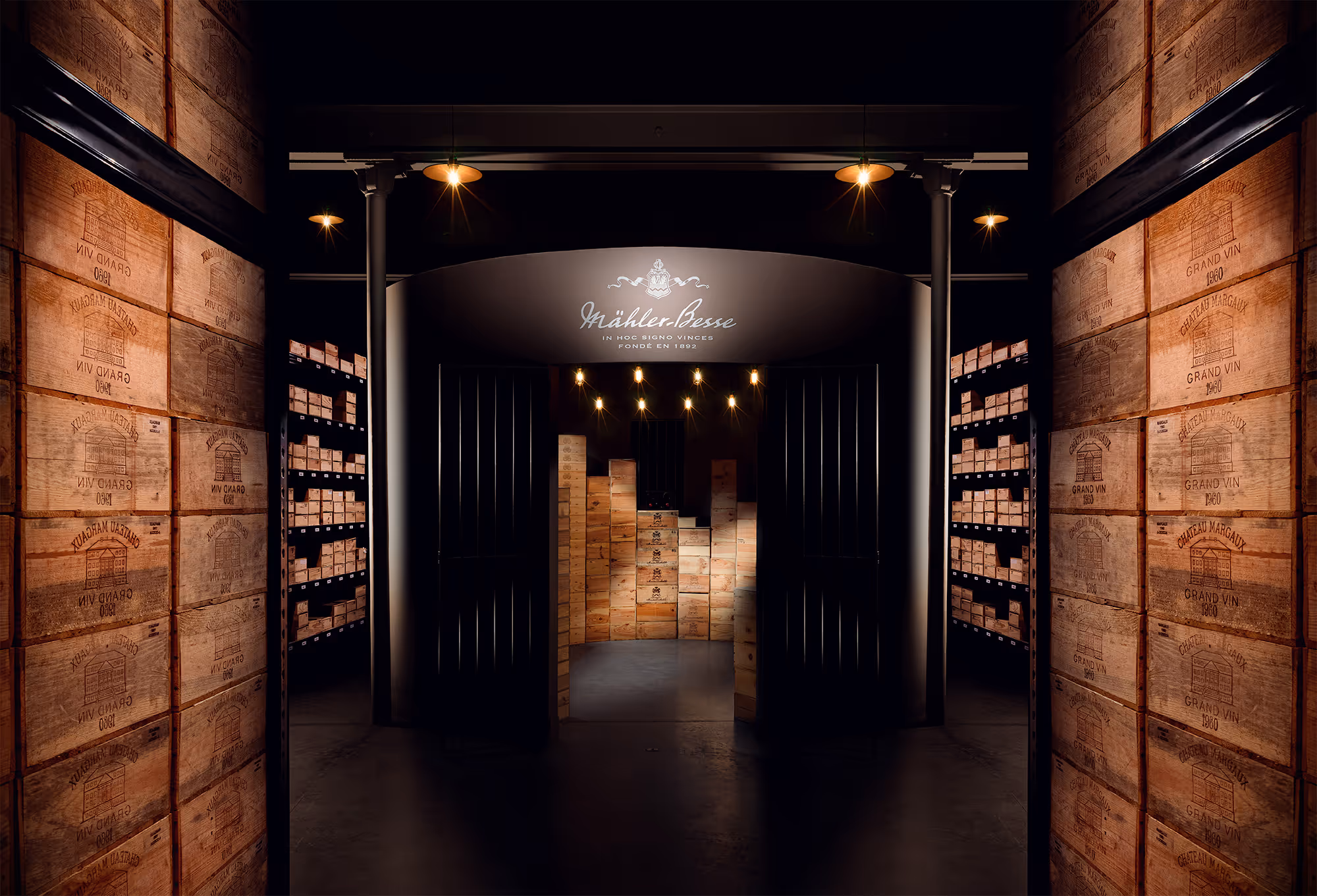 Chais vieux millésimes Château Palmer Mähler-Besse