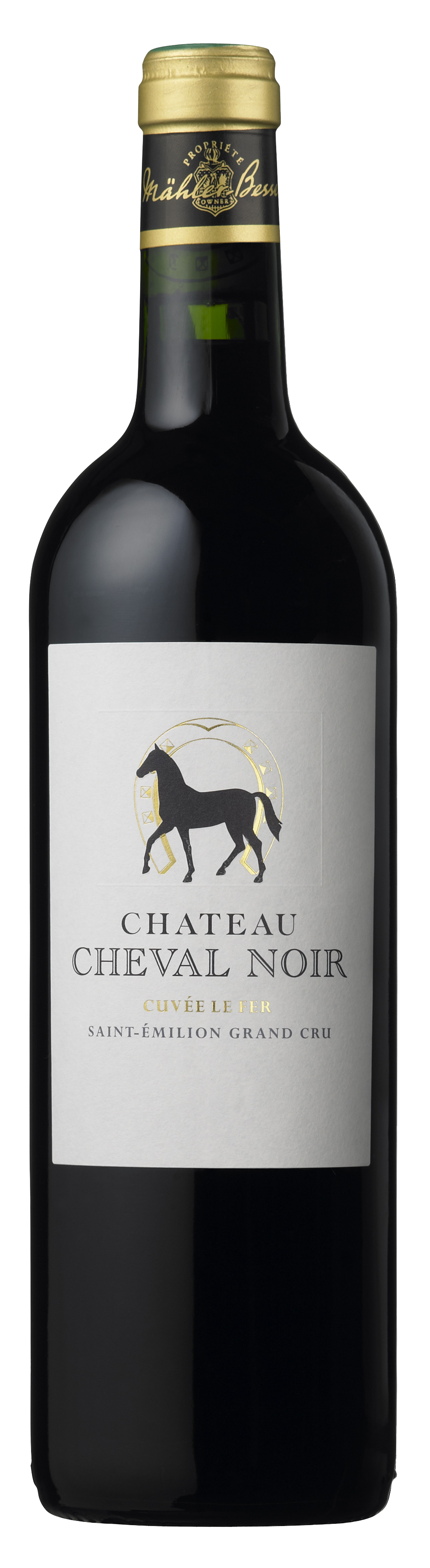 Château Cheval Noir cuvée Le Fer Saint Emilion Grand Cru Bordeaux wine Mähler-Besse