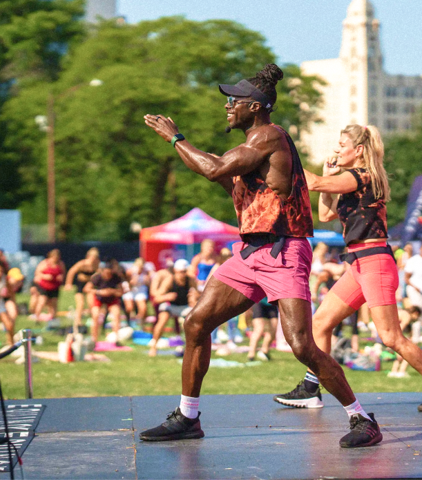 Outdoor community fitness