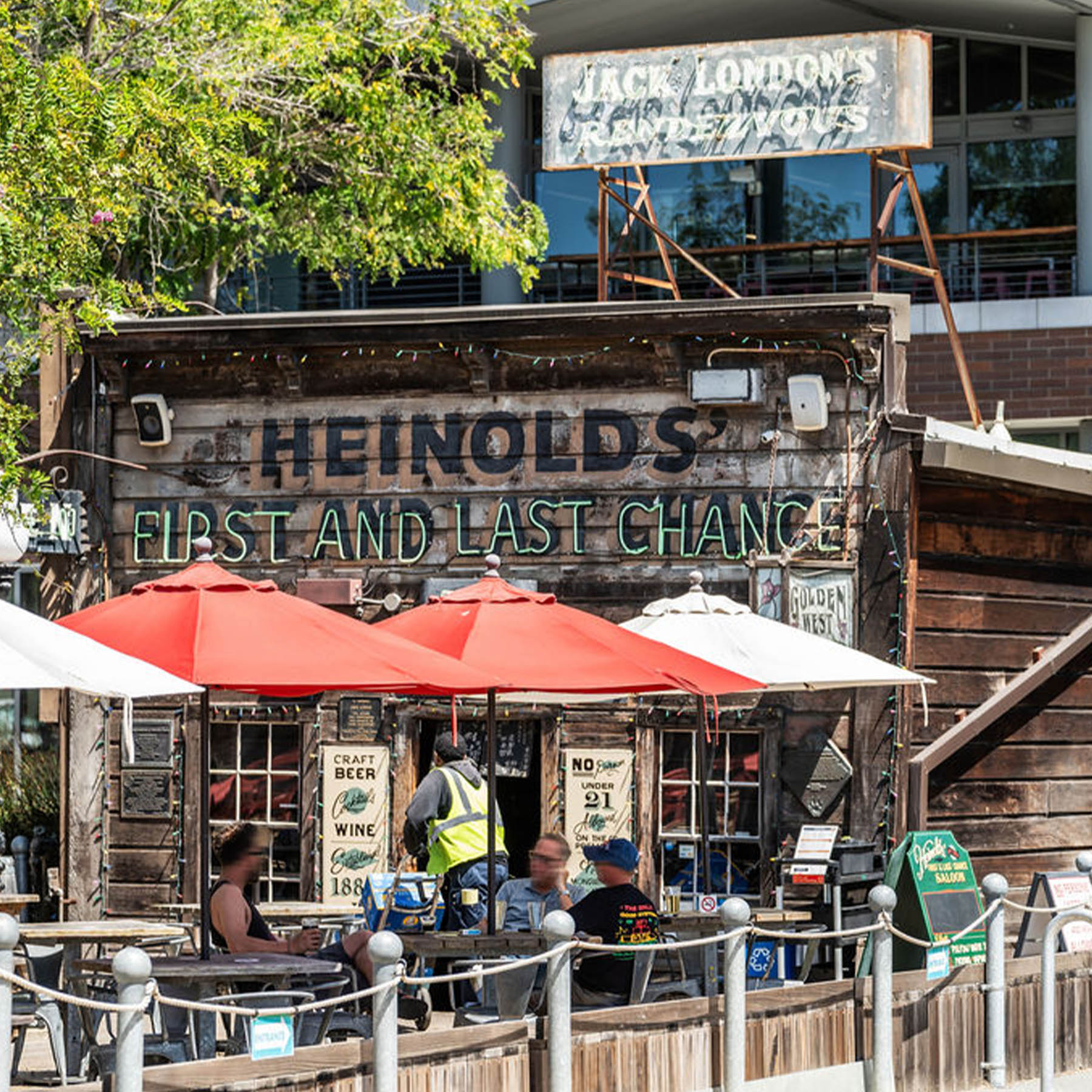 Stroll the waterfront restaurants at Jack London Square