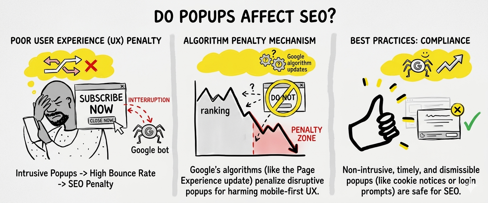Do Popups Affect SEO - How to Use Them Without Getting Penalized
