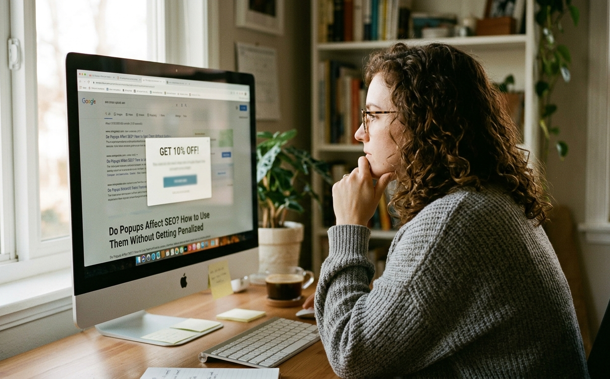 Do Popups Affect SEO