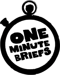 One Minute Briefs Logo