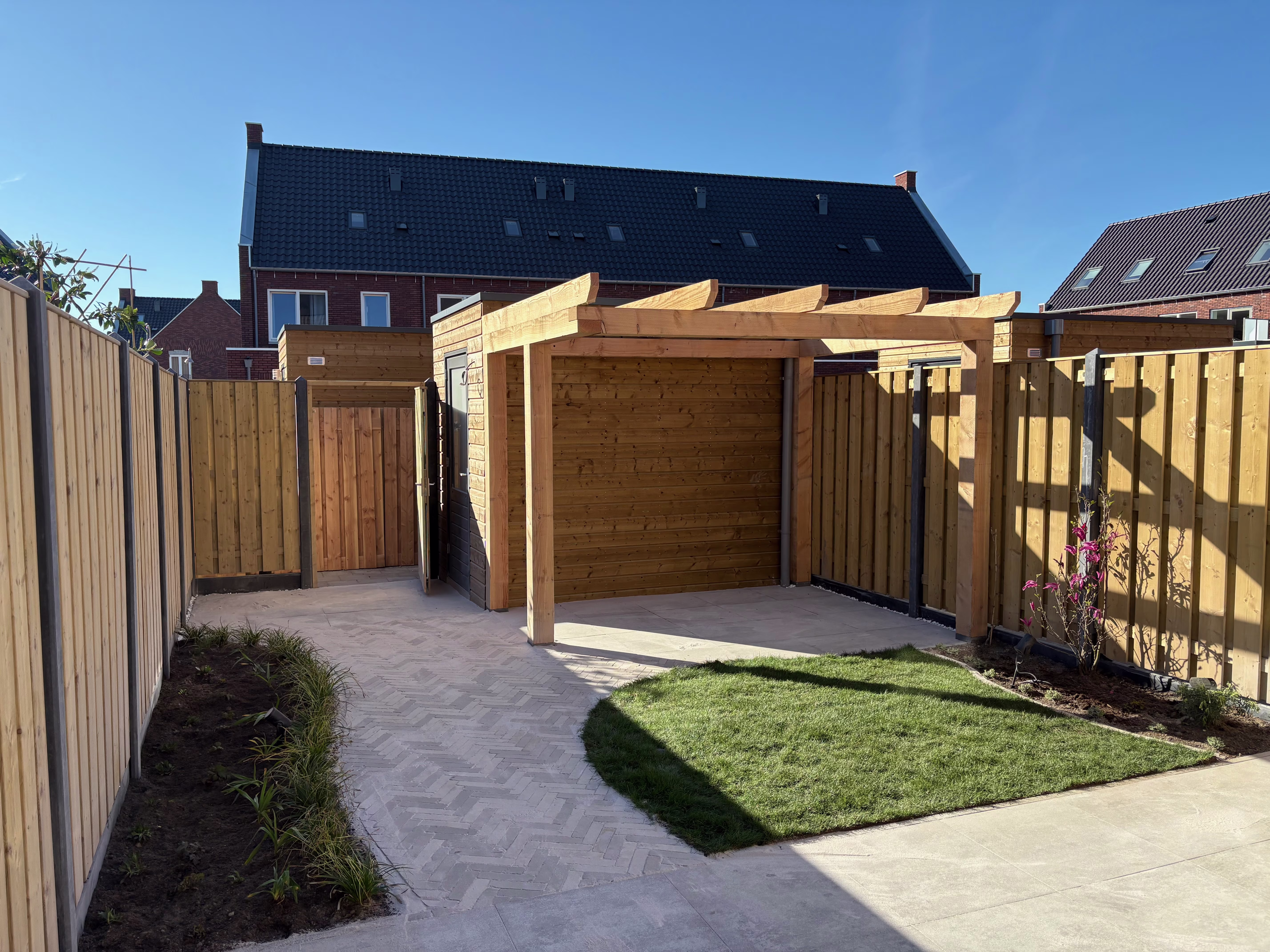 Organische Veluwse tuin
