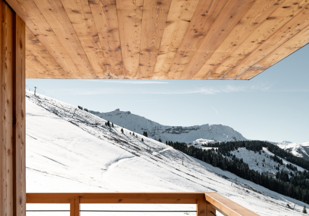 Salle de bain de la suite Arbois, au Refuge chez la Tante à Saint-Gervais Megève