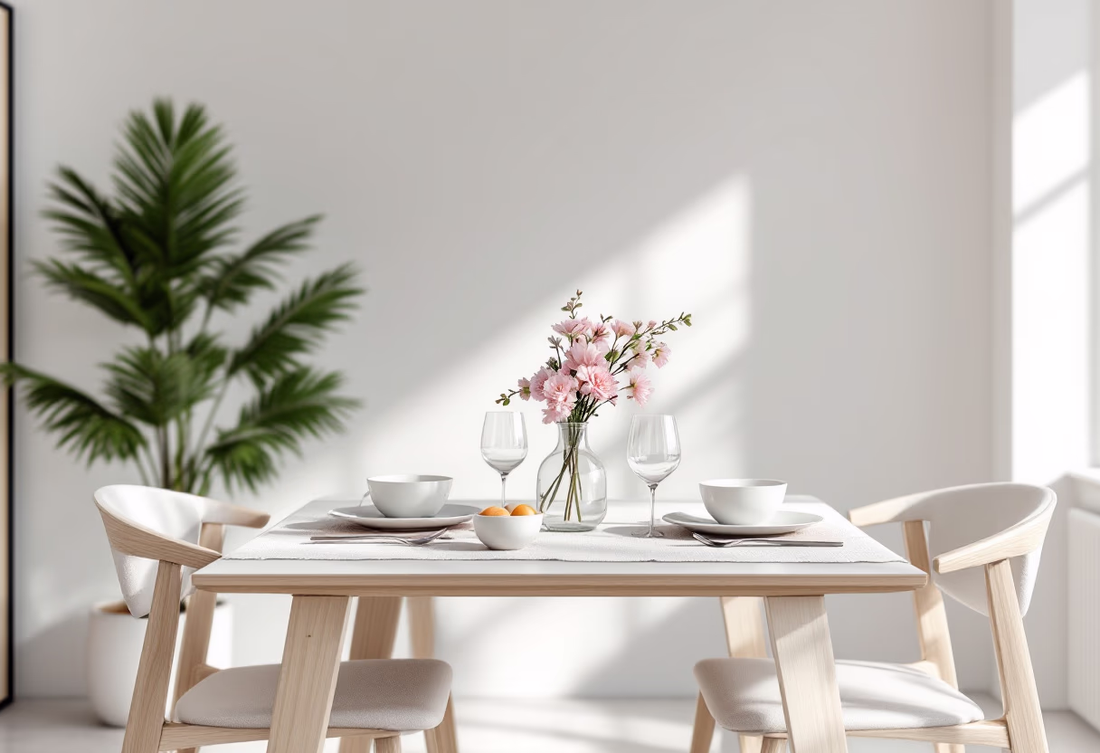 image of breakfast area for a bed & breakfast