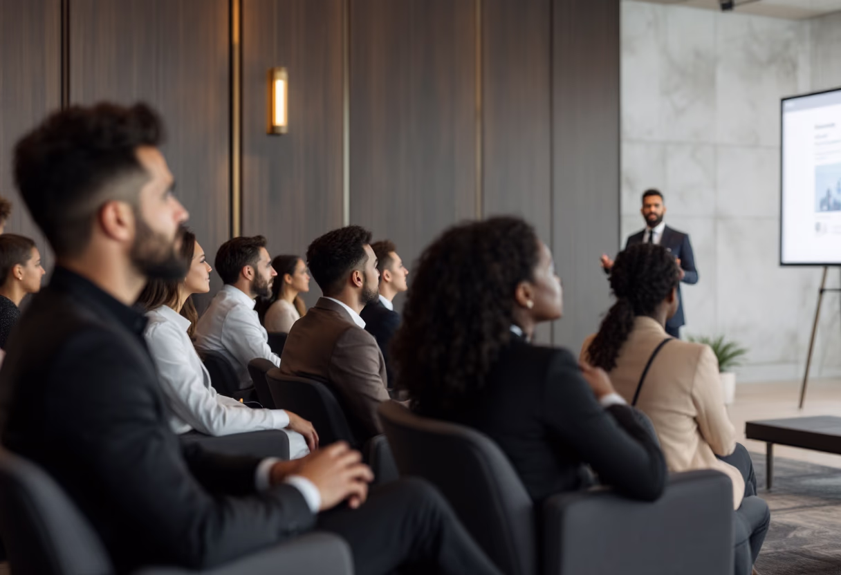 image of a transportation seminar