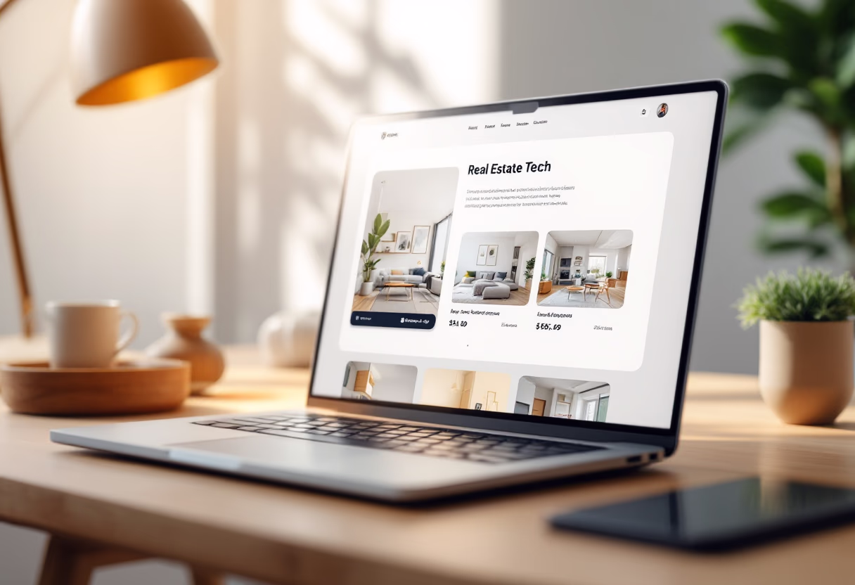 [interface] image of user interface showing property listings