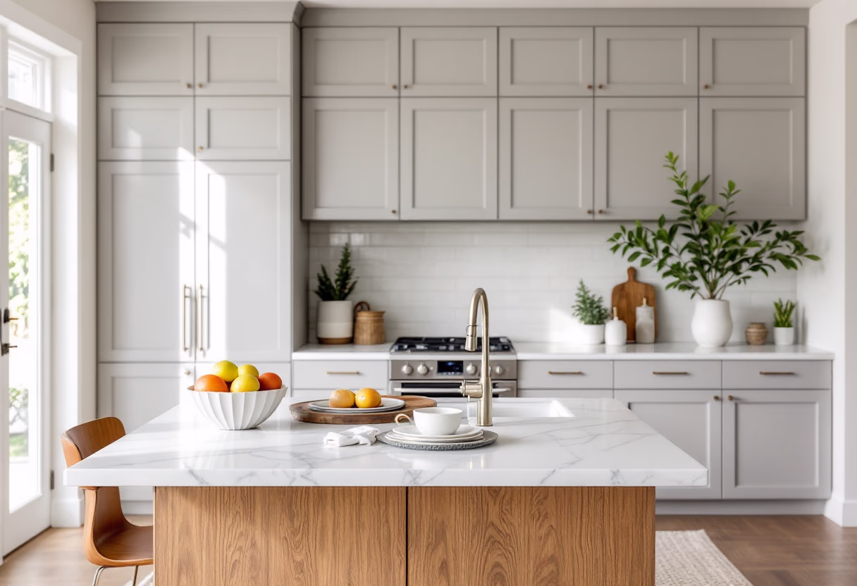 image of open house event setup for a property management company