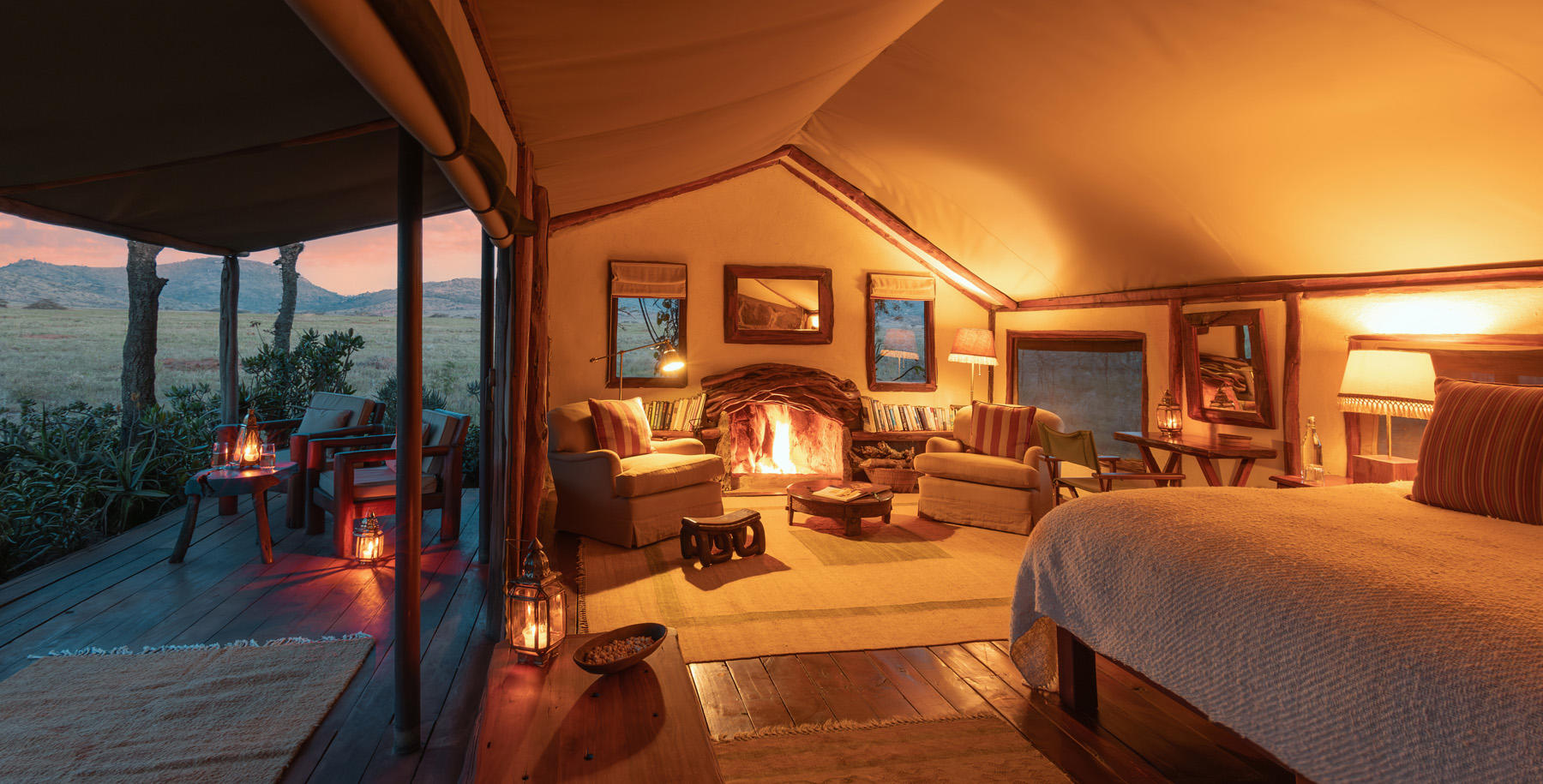 tented suite