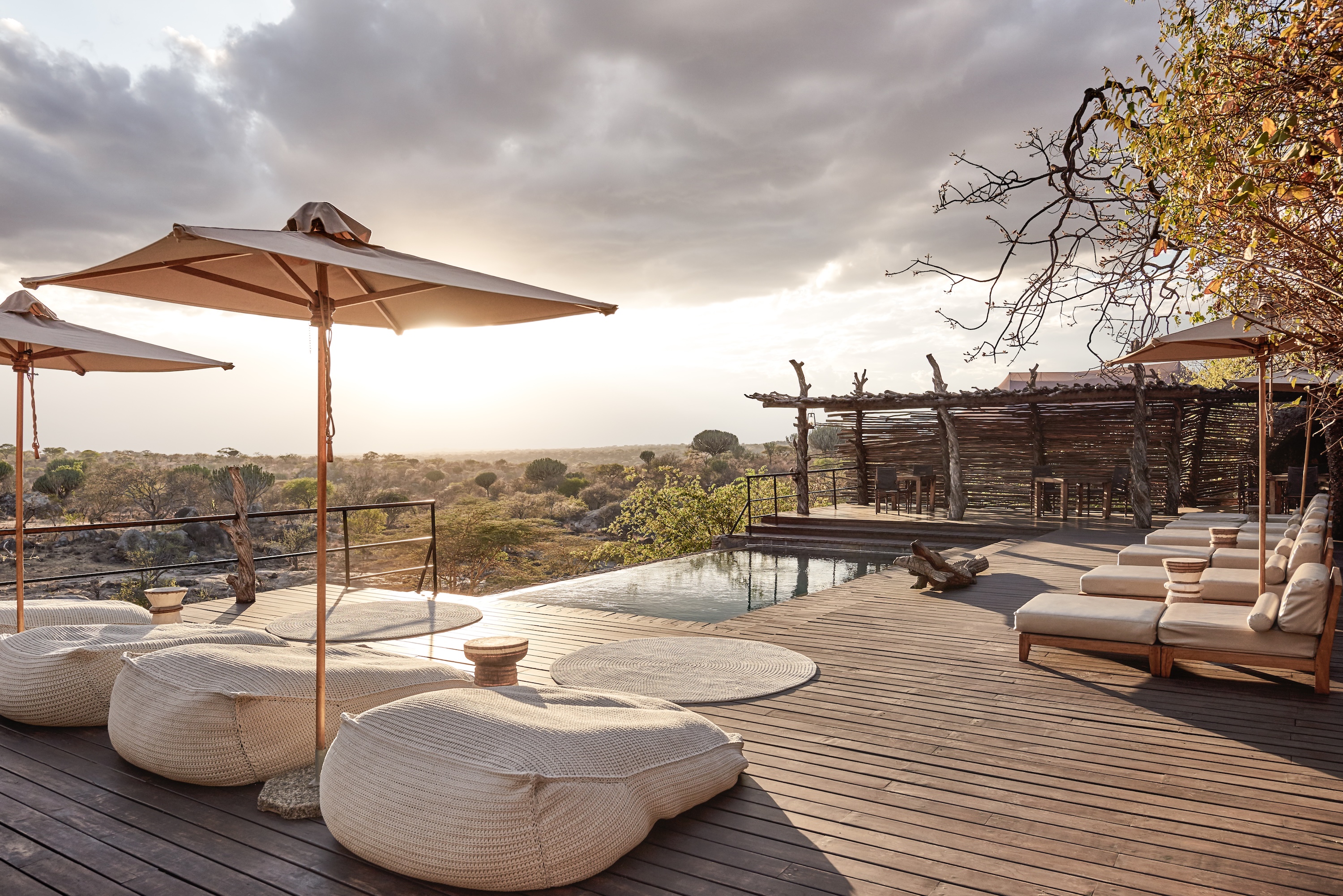 Mwiba Lodge, swimming pool
