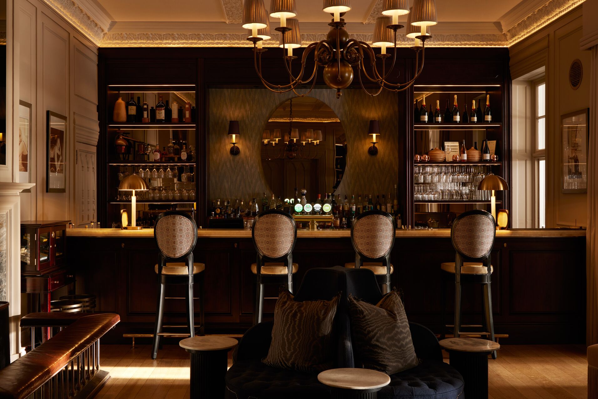 bar area