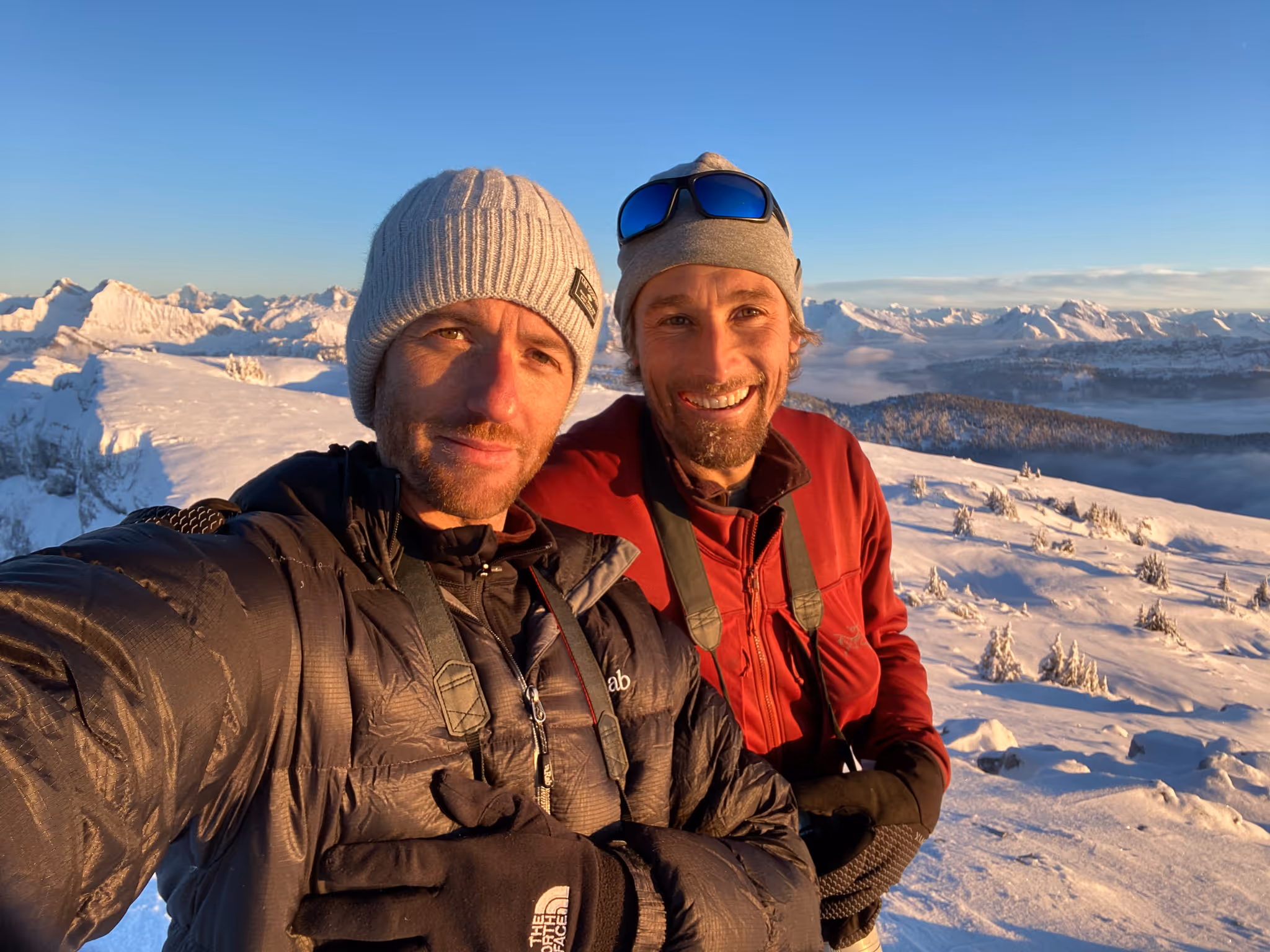 Alexandre e Xavier, les co-créateurs en Norvège, stage photo.