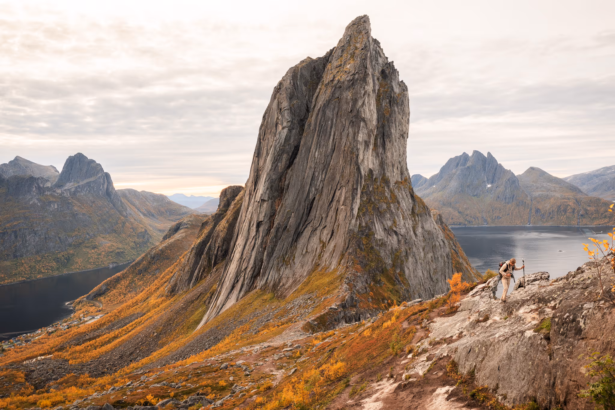 Paysage magnifique en Norvège.