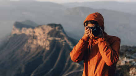 photographe en montagne