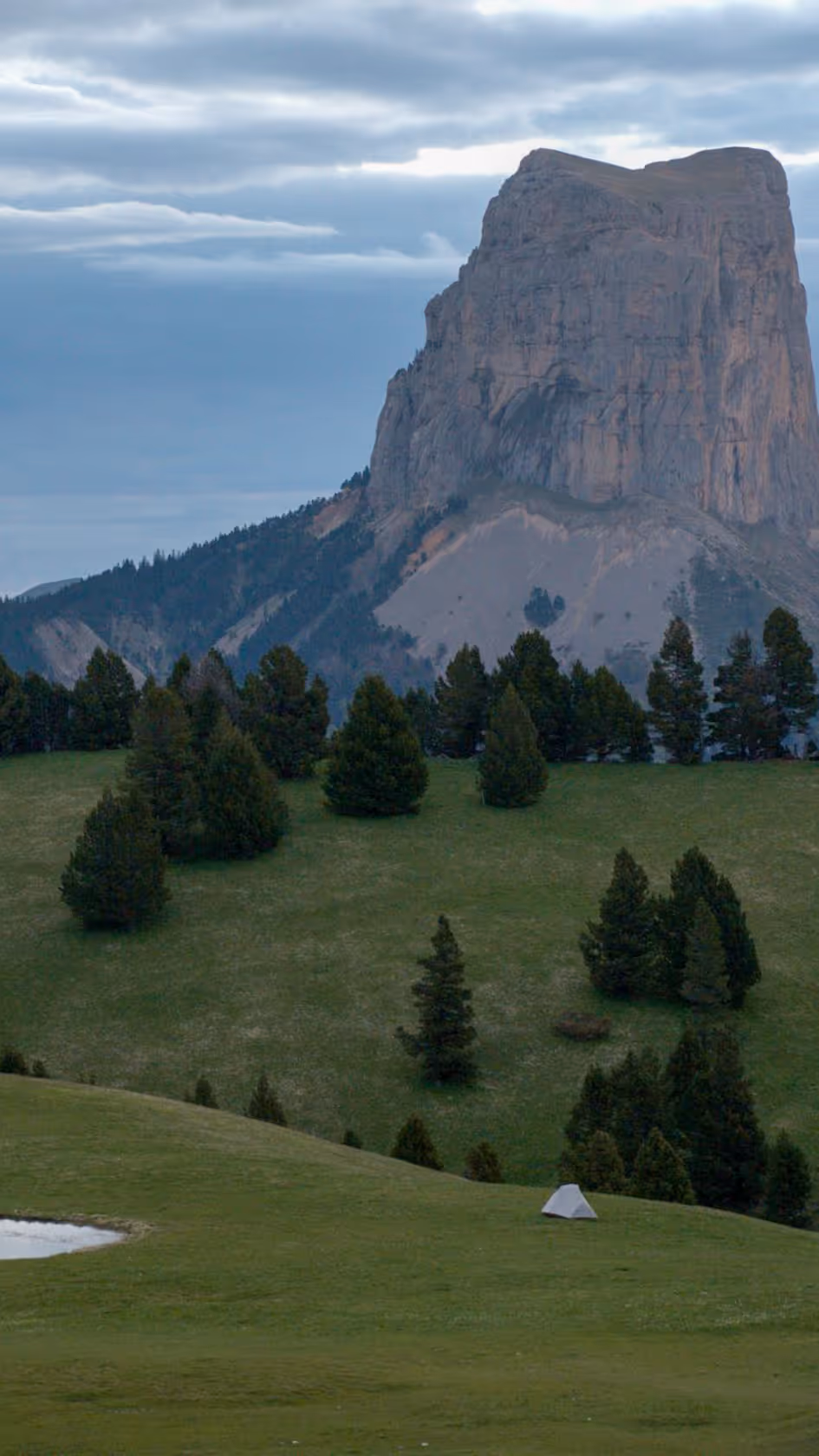 week-end photo bivouac Vercors avec photographe en montagne coucher de soleil